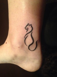 Small Inner Ankle Tattoos