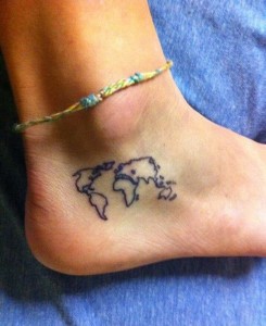 Small Tattoos on Ankle