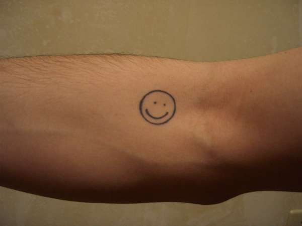 Simple Smiley Tattoos