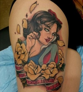 Snow White Tattoo Images