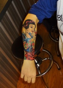 Snow White Tattoo Sleeve