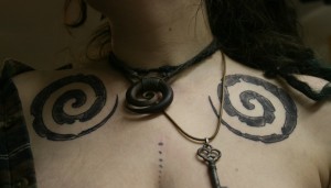 Spiral Tattoo Shoulder