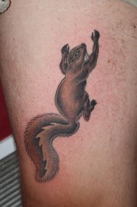 Squirrel Tattoo Pictures