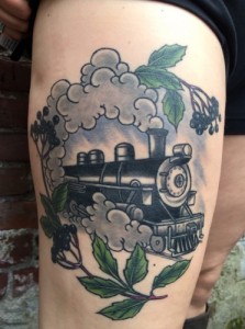 Steam Train Tattoos