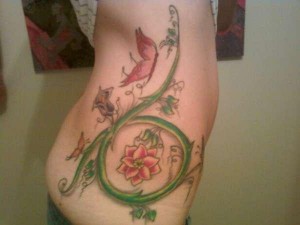 Tattoo Side Piece