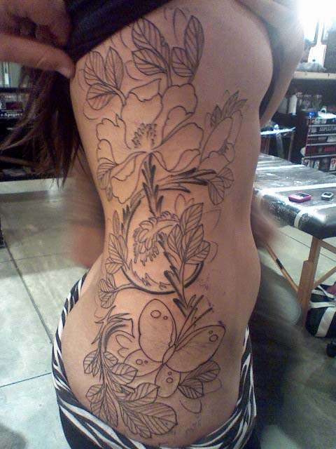Side Piece Tattoos Designs Ideas and Meaning Tattoos For You