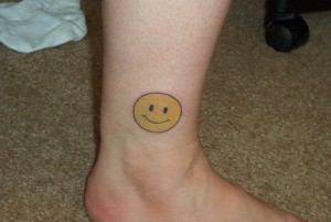 Tattoo Smiley Face