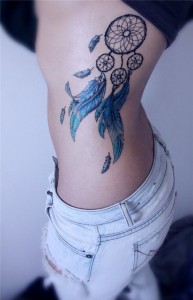 Tattoo on Side Ribs