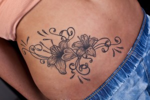 Tattoo on Side of Hip