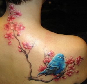 Tattoos of Bluebirds