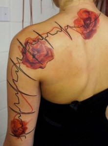 Tattoos of Poppy Flowers