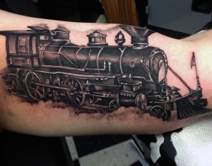 Tattoos of Trains