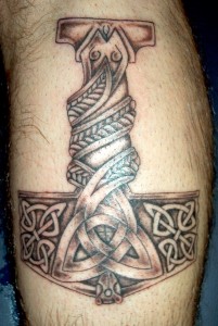 Thor Hammer Tattoo