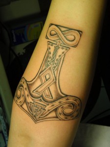 Thor Hammer Tattoos