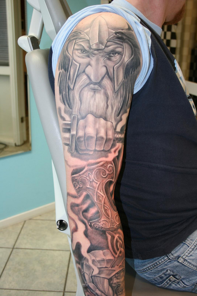 Thor Tattoos Designs, Ideas and Meaning | Tattoos For You