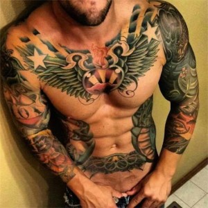 Torso Tattoos Men