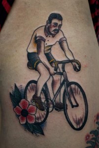 Traditional Bicycle Tattoo