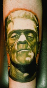 Traditional Frankenstein Tattoos