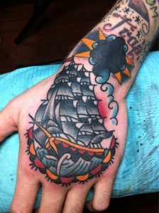 Traditional Ship Tattoo Pictures