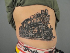 Train Engine Tattoos