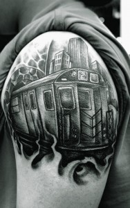 Train Tattoos Pictures