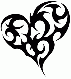 Tribal Heart Tattoo