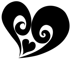 Tribal Heart Tattoos Designs