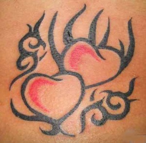 Tribal Heart Tattoos Images