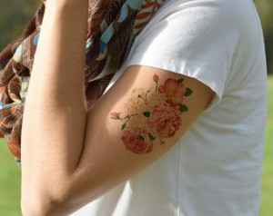 Wildflower Tattoo Arm