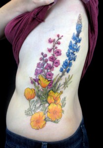 Wildflower Tattoo Designs