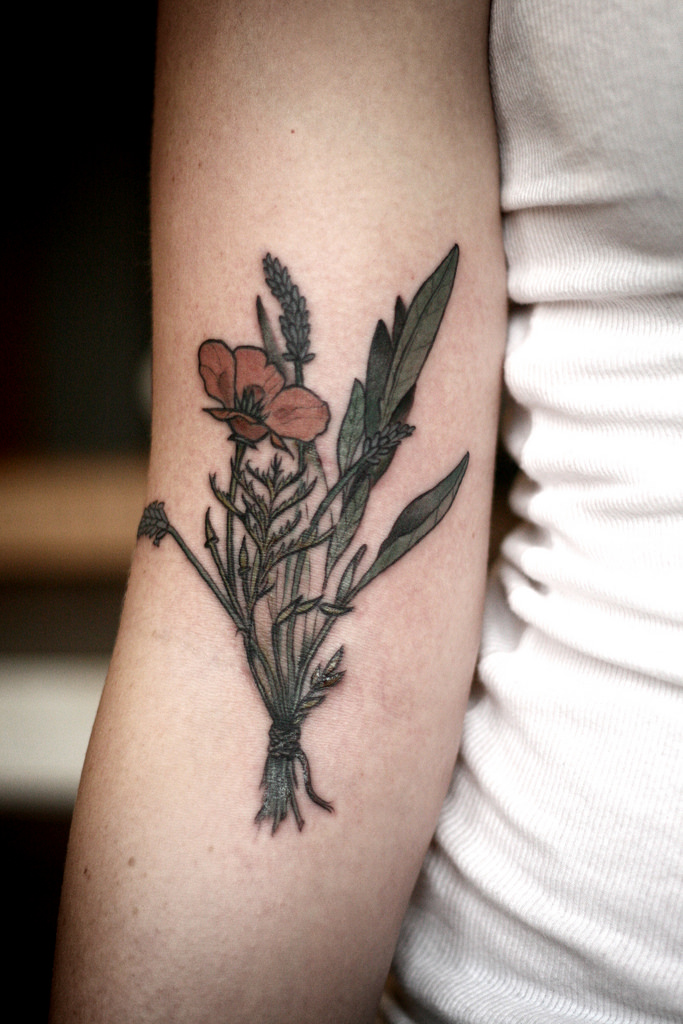 Wildflower Tattoos Designs, Ideas and Meaning | Tattoos ...