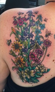 Wildflower Tattoo Pictures