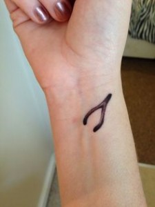 Wishbone Tattoo