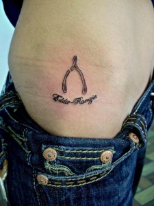 Wishbone Tattoo Images