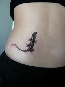 3d Lizard Tattoos