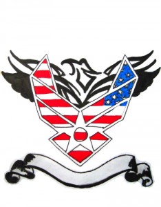 Air Force Logo Tattoo