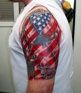 Air Force Sleeve Tattoo