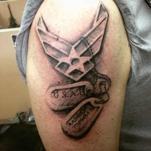 Air Force Symbol Tattoo