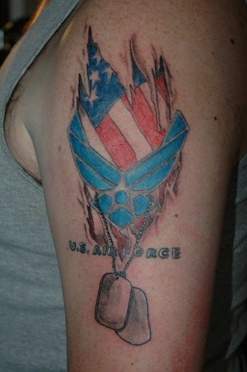 Air Force Tattoos Designs, Ideas and Meaning | Tattoos For You
