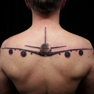 Airplane Tattoo