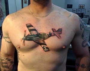 Airplane Tattoos Designs