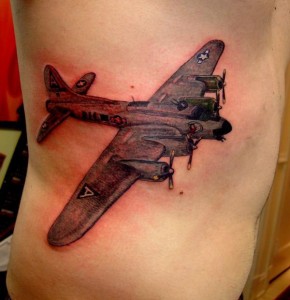 Airplane Tattoos Images