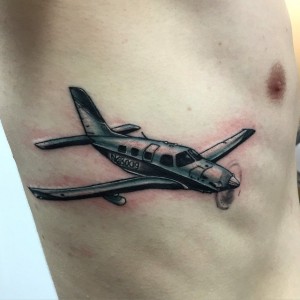 Airplane Tattoos Pictures