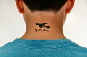 Airplane Tattoos for Men