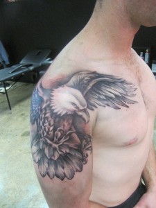 American Eagle Tattoo Shoulder