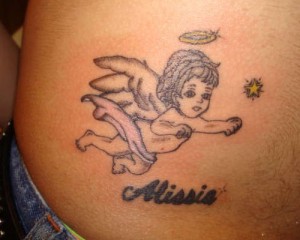 Angel Baby Tattoo