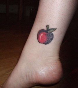 Apple Fruit Tattoo