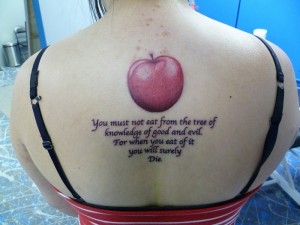 Apple Tattoo Images