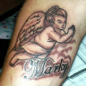 Baby Angel Tattoos for Men