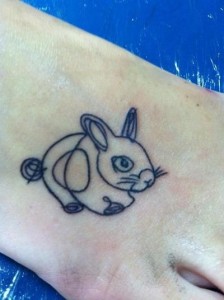 Baby Bunny Tattoo